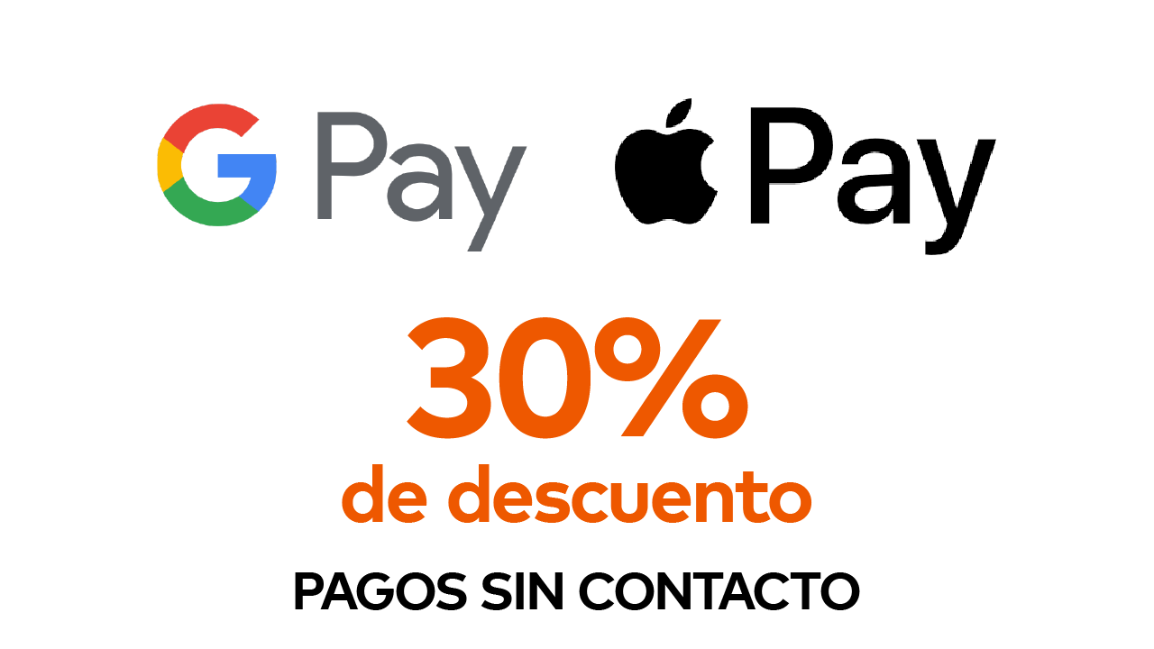 30 en pagos con Mastercard Contactless Google Pay y Apple Pay